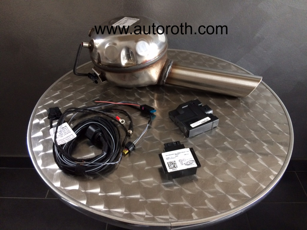 AUDI A7 4G active sound Abgasanlage Soundgenerator Nachrüstpaket